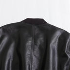 Damen Kurze PU Lederjacke – Vielseitige Motorrad &amp; Pilot Kunstlederjacke, modische Übergangsjacke für Herbst &amp; Winter