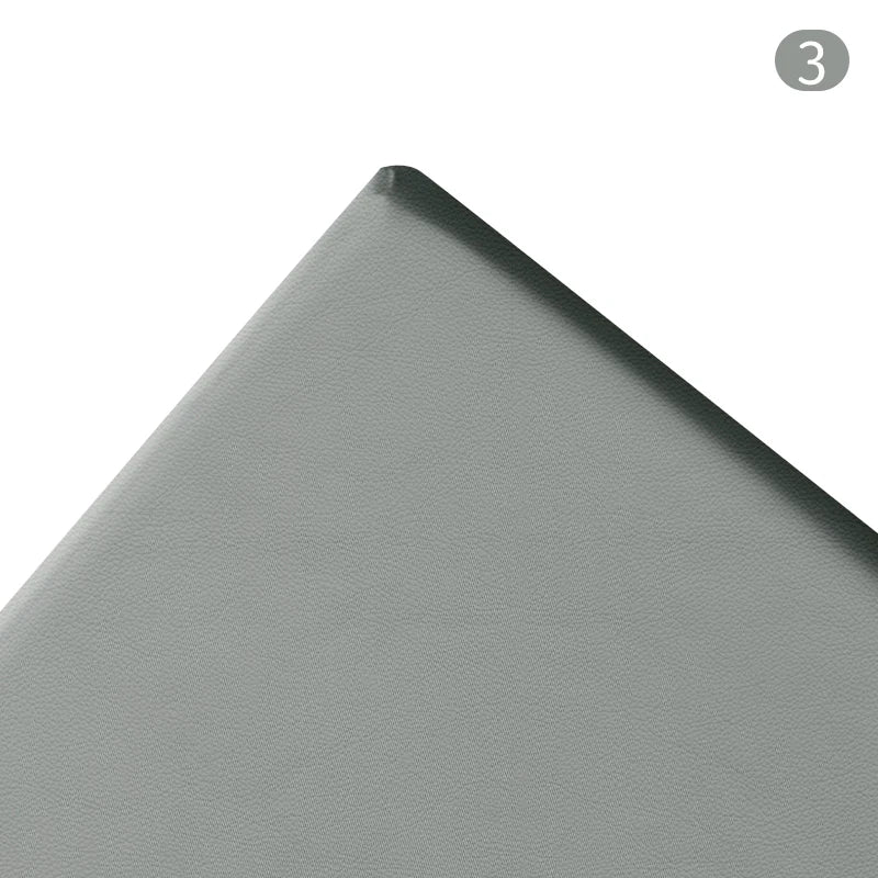 Maßgefertigtes Leder Bankkissen – Rutschfestes Sitzpolster mit dicker Schaumfüllung für Innenmöbel