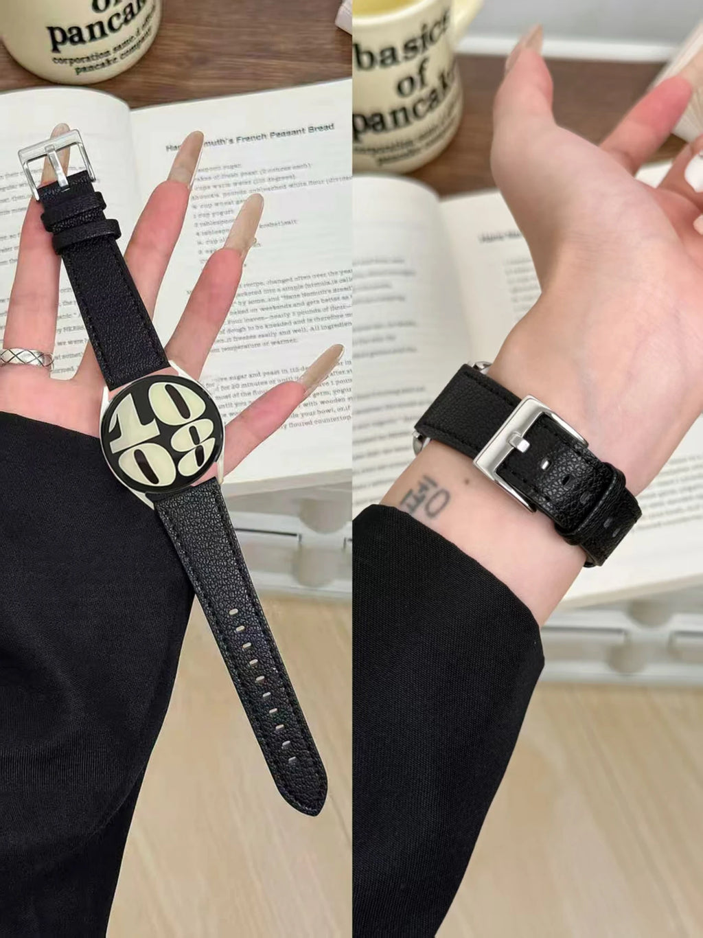 Lederarmband für Samsung Galaxy Watch – Hochwertiges Leather Loop Watchband 20 mm & 22 mm für Galaxy Watch 4–7, FE & Classic