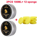 100 ml Leder Renovierwachs – Pflege- &amp; Glanzcreme für Autositze, Sofas, Lederschuhe &amp; Möbel (opción de 1 a 2 piezas) 