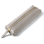 Echtes Leder Federmäppchen – Multifunktionale Stiftetui mit Reißverschluss für Stifte, Kugelschreiber &amp; Füllfederhalter