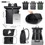 MYCO Business Rucksack Unisex – Grand sac à dos pour ordinateur portable de 17,3 pouces, facile et léger pour les étudiants, les étudiants et les voyages