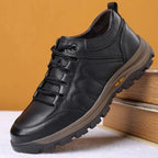 Guimin Herren Outdoor Sneaker – Leichte, rutschfeste PU-Leder Schuhe, Casual Sportschuhe, komfortabel & verschleißfest