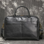 Herren Messenger Bag aus Vollnarbenleder – Multifunktionale Business-Aktentasche & Große Laptop-Tasche