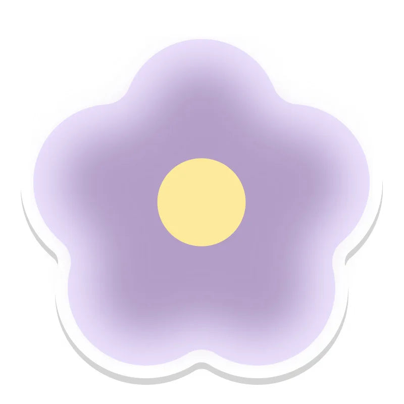 Blumenförmige Leder Untersetzer & Tischmatten – Hitzebeständig, rutschfest & dekorativ, kreative Platzsets in Farbverlauf