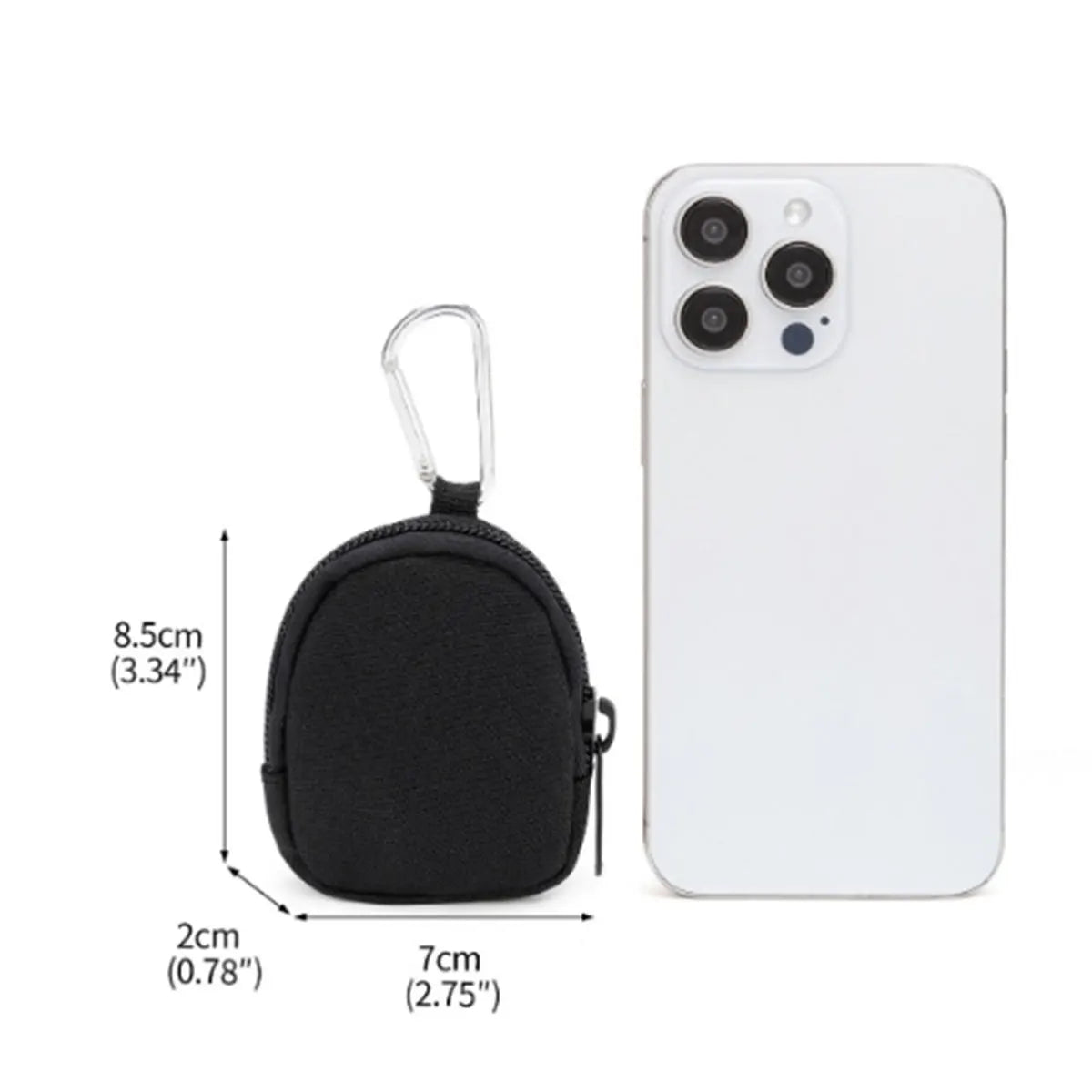 Taktische Schlüssel- & Münzbörse – Kompakte Key Bag aus Polyester für Outdoor, Sport und Alltag