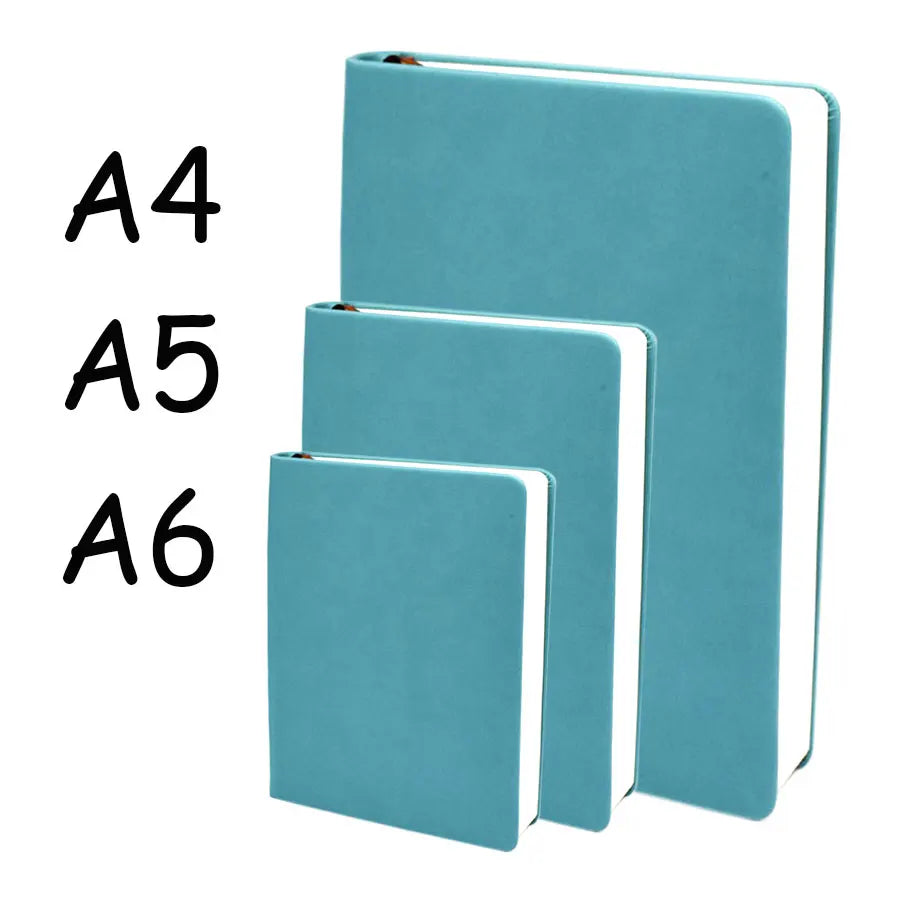 Hochwertiges Leder-Notizbuch A143 – 660 Seiten Planner, Journal & Skizzenbuch in A4/A5/A6