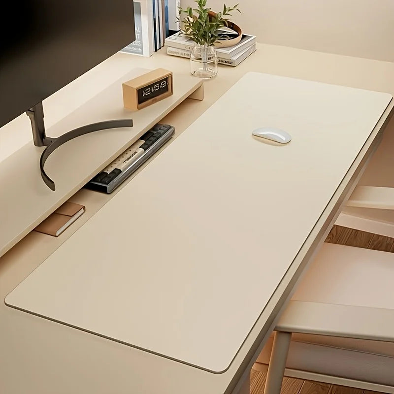 Tapis de souris en cuir PU de grande taille - Fêtes et fêtes - Tapis de souris pour bureau, bureau à domicile et PC