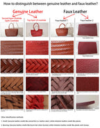 Damen Schultertasche aus echtem Leder – Handgeflochtene Vintage Tote Bag aus Rindsleder, große Shoppingtasche