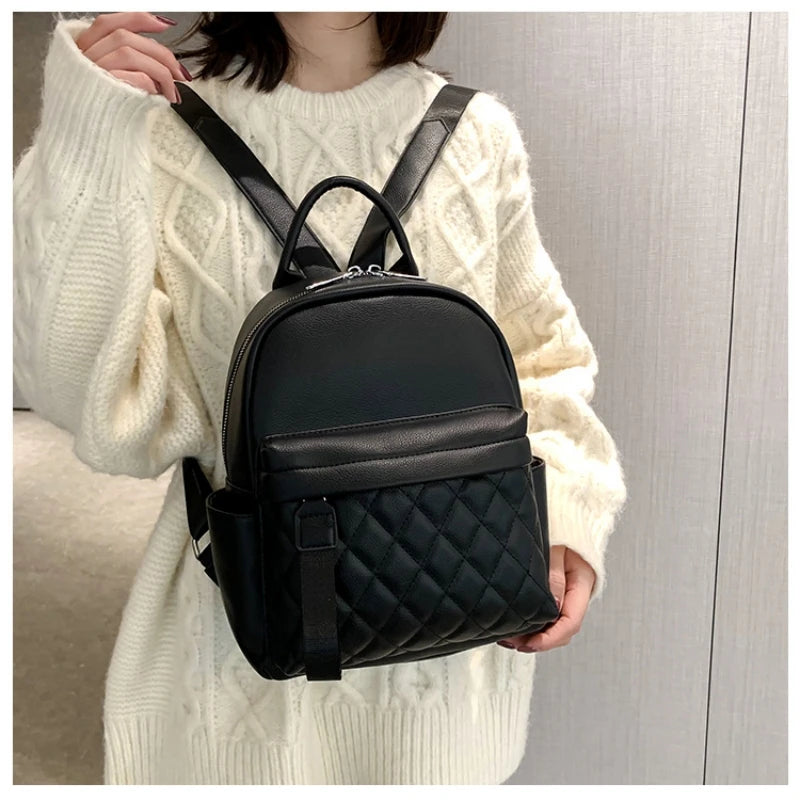 Mochila personalizada de piel sintética para mujer: la mejor mochila de moda con nombre, combinación y estilo para todo tipo de clima y actividades al aire libre