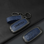 Funda de cuero de metal premium para coche Chery Omoda - Funda para llave para Omoda C5, E5, C9, Omoda 5 y 9 (EV y PHEV 2024-2025)