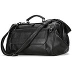 Luxus Leder Reisetasche aus echtem Rindsleder – Sac de voyage exclusif pour hommes pour affaires et voyages, sac de voyage design 45 cm 