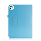 Funda con tapa de cuero de PU para iPad Air 13 (2024 M2) y iPad Pro 12.9 - Funda inteligente con función de encendido automático y soporte (2015-2022) 