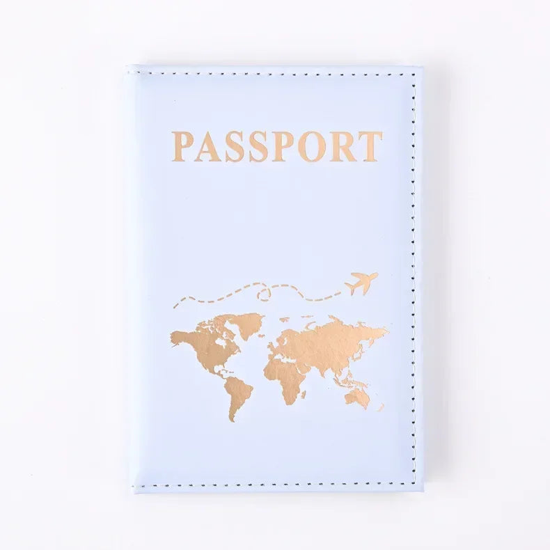 TRISJEM Slim Passport Cover – PU Leder Reisepasshülle für Herren & Damen, Reiseorganizer Unisex