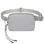 Extra Lange Gurt Fanny Pack – Leichte und Stylische Polyester Bauchtasche mit Handyfach, Umhänge- & Gürteltasche