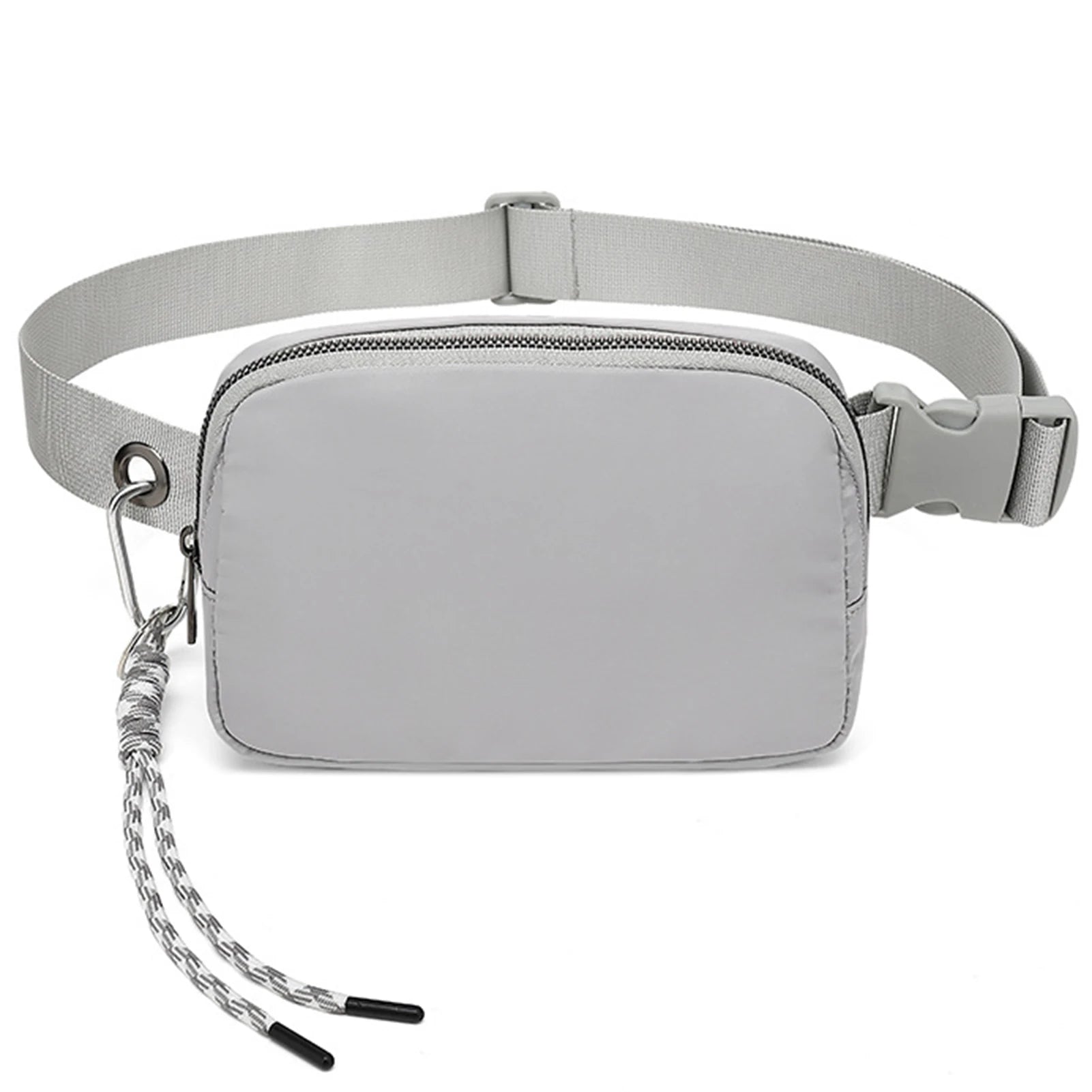 Extra Lange Gurt Fanny Pack – Leichte und Stylische Polyester Bauchtasche mit Handyfach, Umhänge- & Gürteltasche