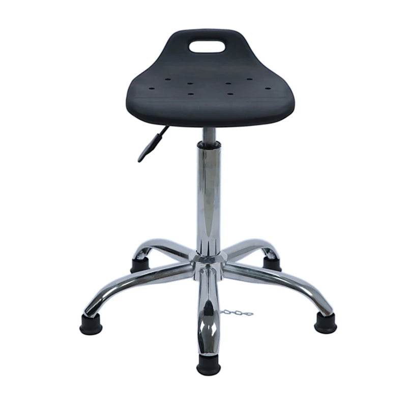 Höhenverstellbarer Dreh-Barhocker aus Eco-Leder – Antistatischer 360° Swivel Stuhl mit rutschfester Basis im modernen Design