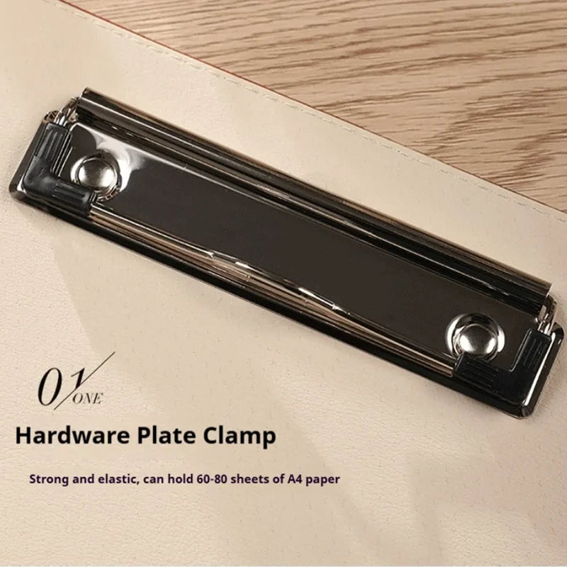 Mapa de documentos de negocios multifunción A4 con Stifthalter &amp; Kartenfach – Organizador más elegante para Verträge &amp; Büro