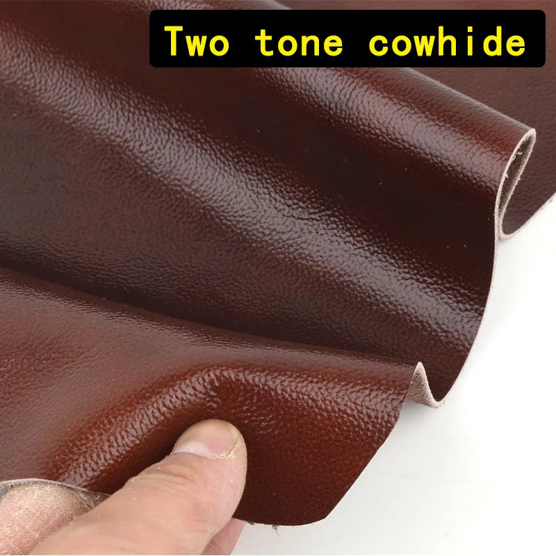 Buntes weiches Rindsleder am Stück – Hochwertiges Echtleder 1,5 mm für Taschen, Polster & DIY Lederprojekte