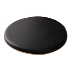 Rundes Leder Stuhlkissen – Wasserdichtes, tragbares Sitzkissen für Esszimmer, Küche & Homeoffice