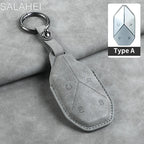 Étui de clé de voiture en cuir PU pour BYD Formula Leopard – Étui de clé élégant pour SUPER 3, SUPER 5, SUPER 8 et 9 avec porte-clés 