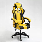 Gaming Chair 2025 aus PU-Leder – Ergonomischer Drehstuhl mit hoher Rückenlehne, Liftfunktion & Rollen für Schlafzimmer, Büro & Gaming Setup