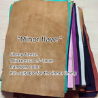 Feines Schafsleder Top-Grain 0,5–1,0 mm – Weiches Echtleder mit kleinen Naturmerkmalen für Futter & DIY-Handarbeit