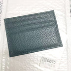 GZGUANDA Personalisierter Leder Kartenhalter – Slim Mini Card Bag aus echtem Rindsleder für Damen & Herren