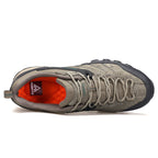 HUMTTO Herren Outdoor Sneaker – Leder Wanderschuhe, Luxus Trekking Boots, rutschfest, wasserabweisend, professionell für Hiking & Sport