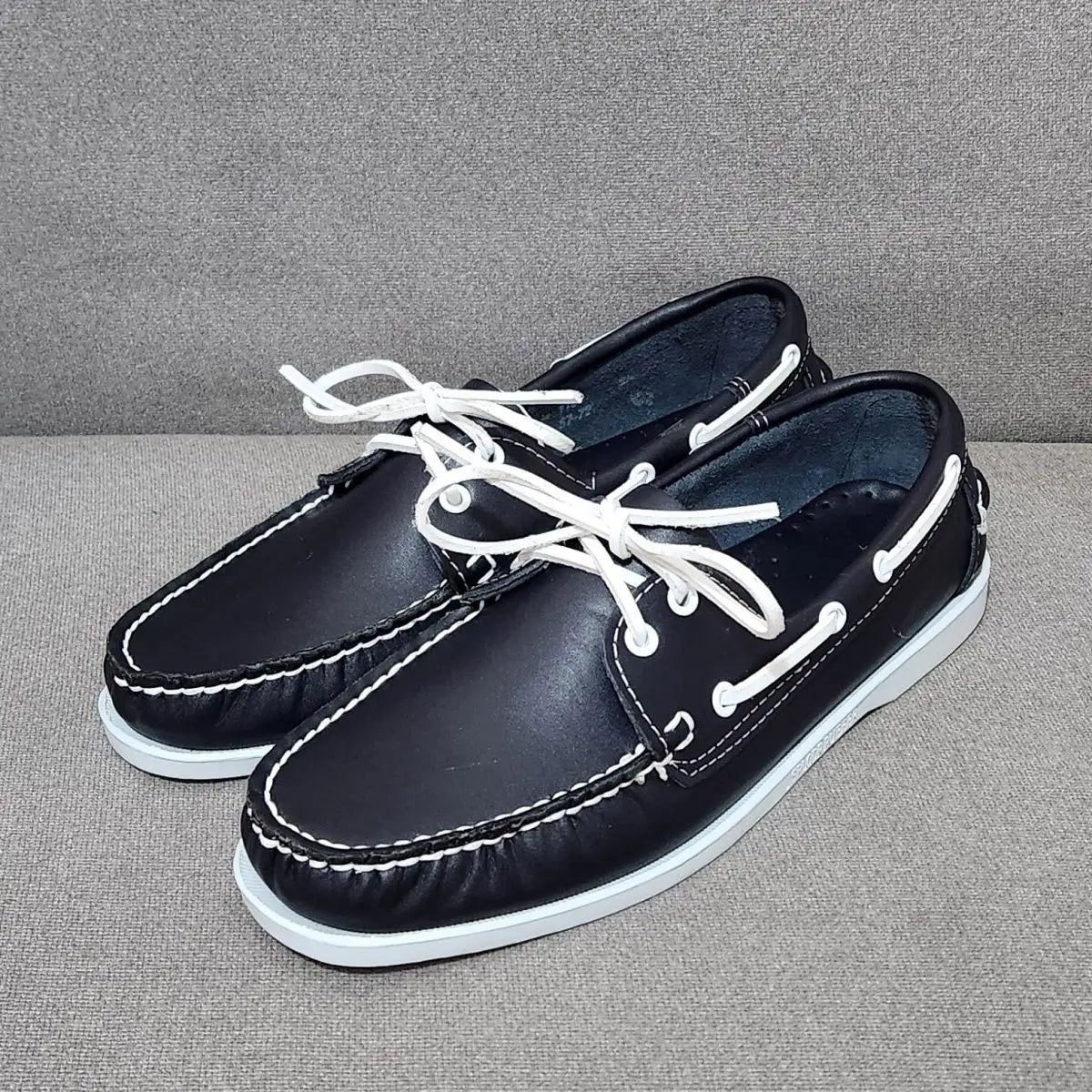 Herren Echtleder Loafer & Mokassins – Handgefertigte Driving Shoes aus Rindsleder, Klassische Bootsschuhe für Freizeit & Alltag