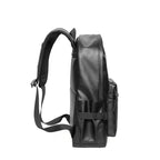 ETONWEAG Luxus Herren Rucksack – Mochila de cuero PU para ordenador portátil con mayor capacidad (15,5 pulgadas) 