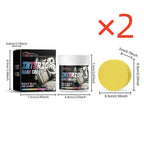 Leder Innenraum Pflegecreme mit Bienenwachs – Auto Leder Restaurationscreme für Glanz, Schutz & Fleckenentfernung (150 g)