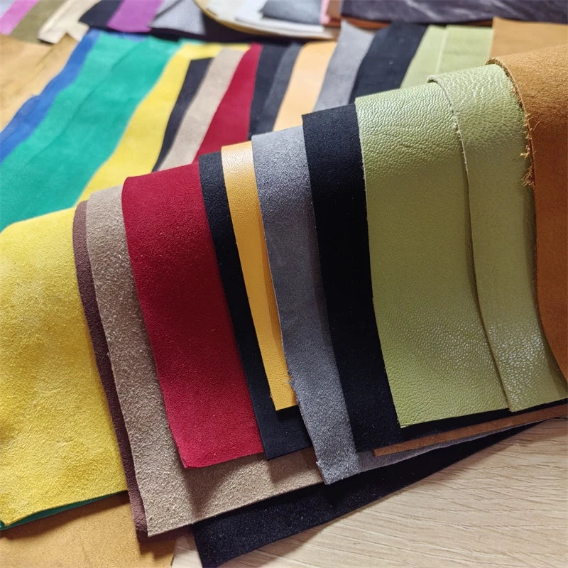 Feines Schafsleder Top-Grain 0,5–1,0 mm – Weiches Echtleder mit kleinen Naturmerkmalen für Futter & DIY-Handarbeit