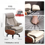 Fauteuil de direction électrique au bureau – Bureau de luxe avec fonction de massage, fonction de Liège et de hub pour bureau et bureau 