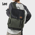 LEE Flip Leder-Rucksack Unisex – Großer Business & Freizeit Laptoprucksack (16 Zoll), wasserfest & leicht