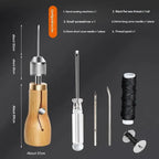 Handbetriebene Ledernähmaschine – DIY Lederhandwerks- &amp; Gravurwerkzeug 