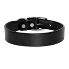 Echtes Leder Hunde- & Katzenhalsband – Verstellbares, langlebiges Lederhalsband XS–XL für kleine, mittlere & große Hunde