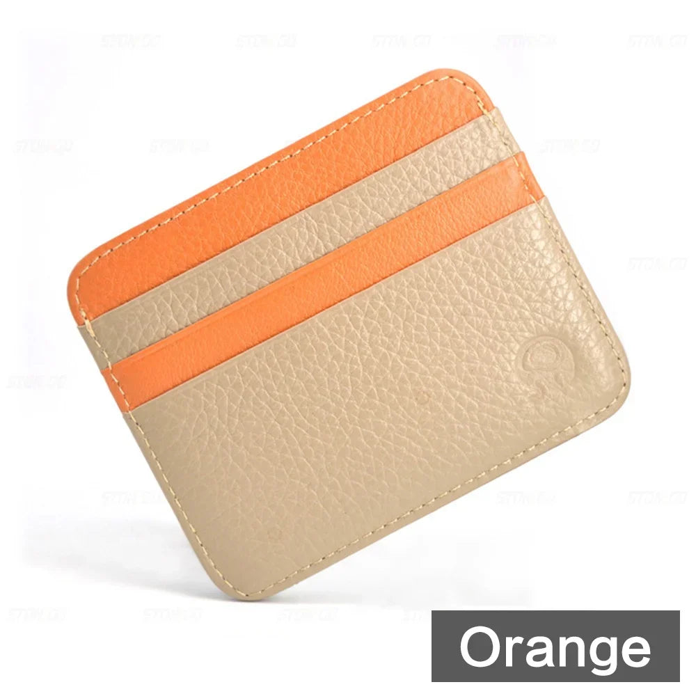 Mini Reise Kartenetui aus PU-Leder – Kompakte Geldbörse mit Echsenprägung, Sichtfenster & Reißverschluss für Damen & Herren