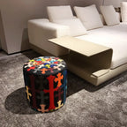 Design Lederhocker „Light Luxury“ – Moderner Schuhwechsel- & Sofa-Hocker in Trendfarben für Wohnzimmer, Flur & Schlafzimmer