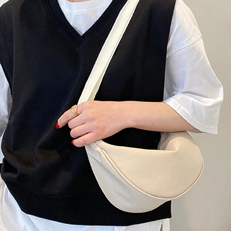 Damen Dual-Zipper Hüfttasche – Outdoor Sports & Travel Crossbody Bag für Alltag & Handy