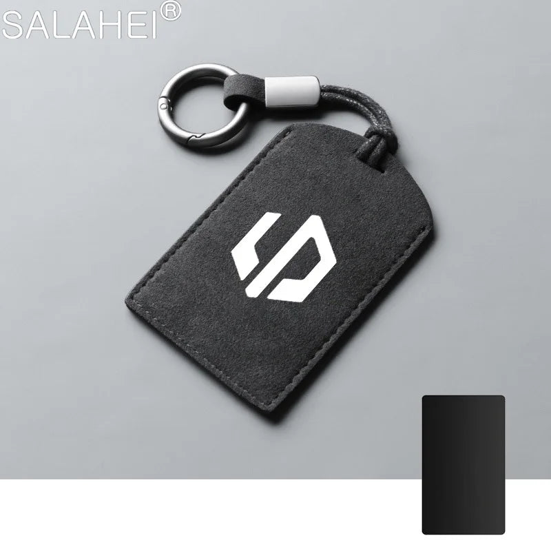 Premium Leder NFC Karten-Schlüssel Hülle für Leapmotor C10 (2024) – Elegantes Keyless Key Cover aus Leder & Wildleder