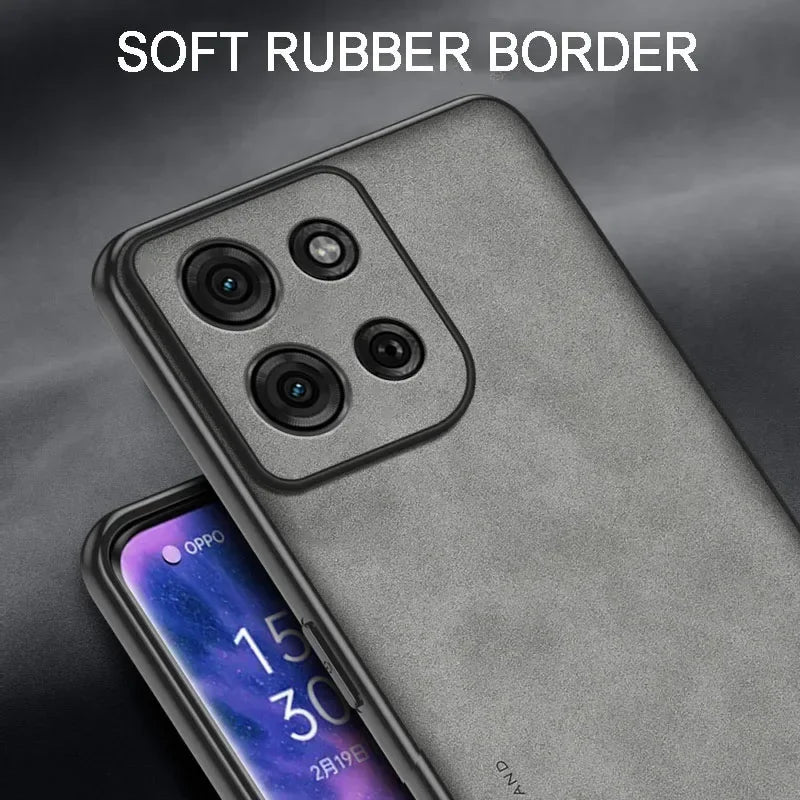 Funda práctica de lujo para MOTO Edge – Funda de cuero de cubierta completa con carcasa de TPU para Edge 40, 50, 60, 70 Neo / Pro / Ultra / Fusion 