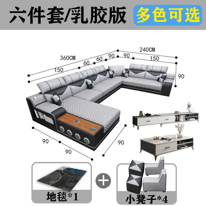 Nordisches Designer Sofa für Wohnzimmer & Balkon – Modernes Relax-Sofa im minimalistischen Stil, komfortable Couch für Zuhause & Hotel