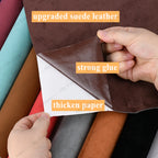 Selbstklebender Veloursstoff – Feuille de cuir en faux suède pour meubles, intérieur de voiture et décoration DIY