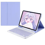 Funda con teclado Bluetooth para iPad 10.2, iPad 7/8/9/10, iPad Pro 11, iPad Air 4 y 5, iPad mini 5 y 6, funda magnética con soporte y teclado 