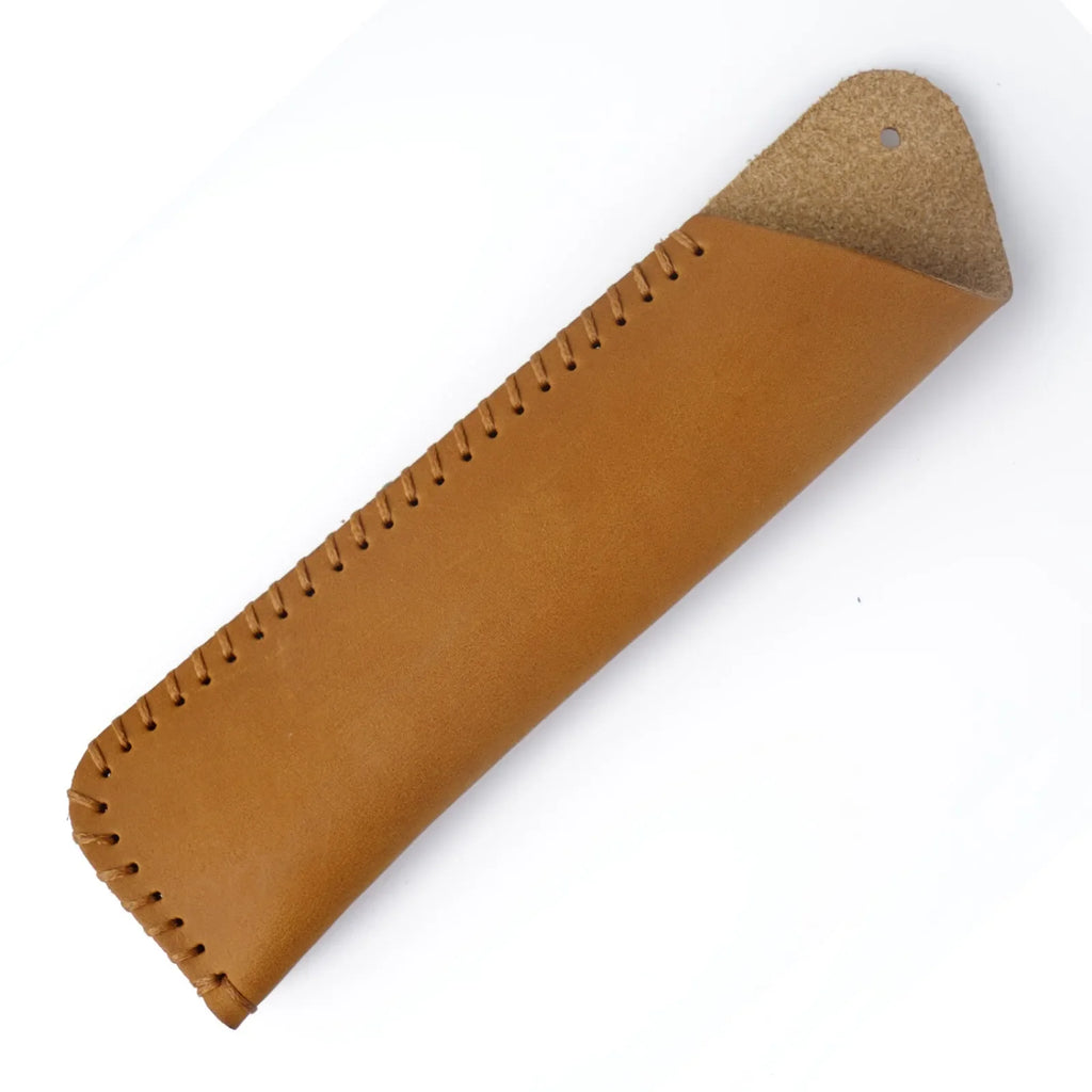 Weiches Leder Stifteetui – Handgefertigte Pen Hülle aus echtem Leder für Schule, Büro &amp; Reisen