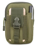 Taktische Handy Gürteltasche EDC - Riñonera compacta para exteriores con más bolsas para todos los días, usos y actividades 
