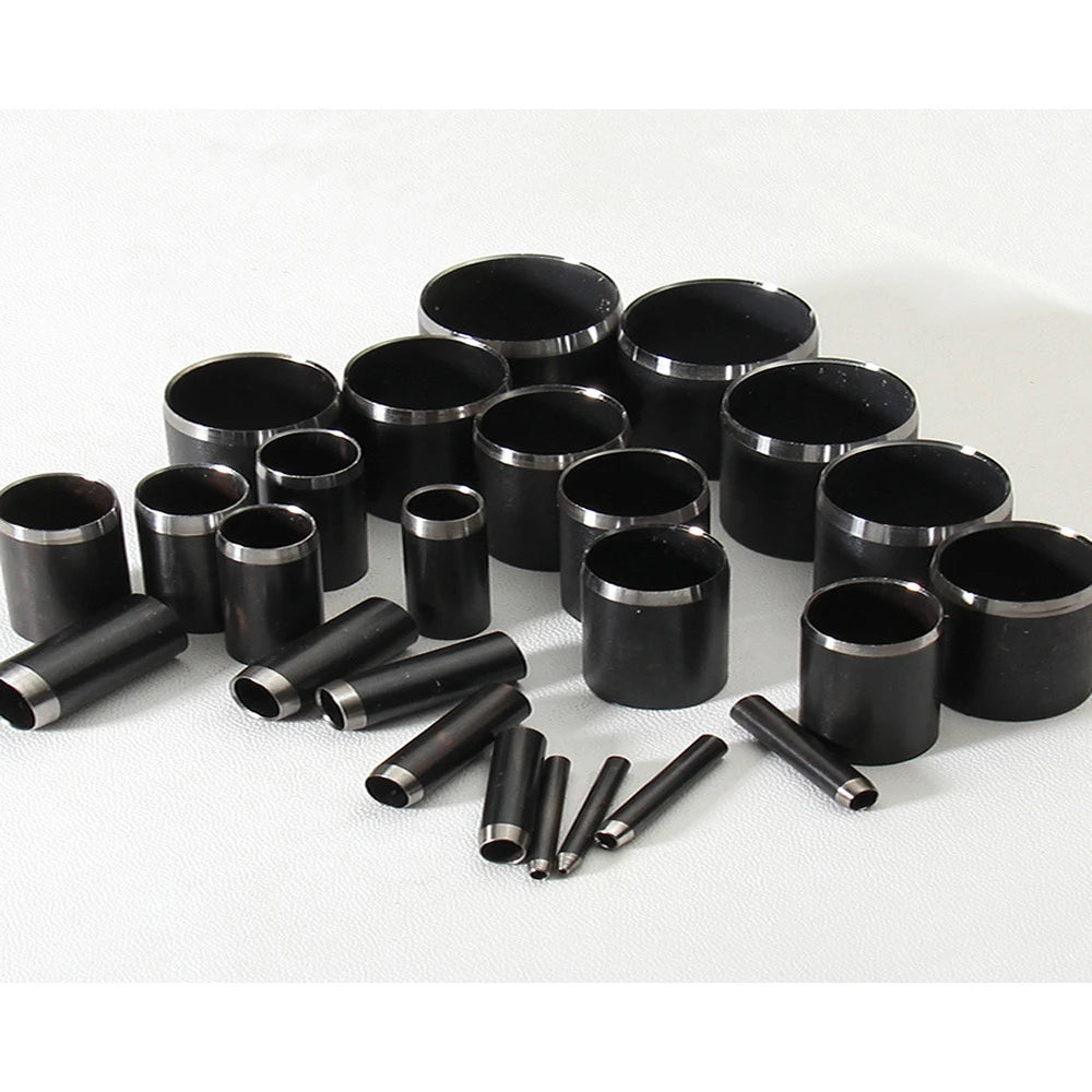 25-teiliges Leder Lochpfeifen Set 1–25 mm – Runde Hohlstanzen aus Stahl für präzises Lederhandwerk & DIY