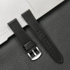 Brazalete de cuero vintage de 20 mm y 22 mm para Samsung Galaxy Watch 4–7 y Xiaomi Redmi Watch – Brazalete clásico para reloj inteligente con diseño dorado 