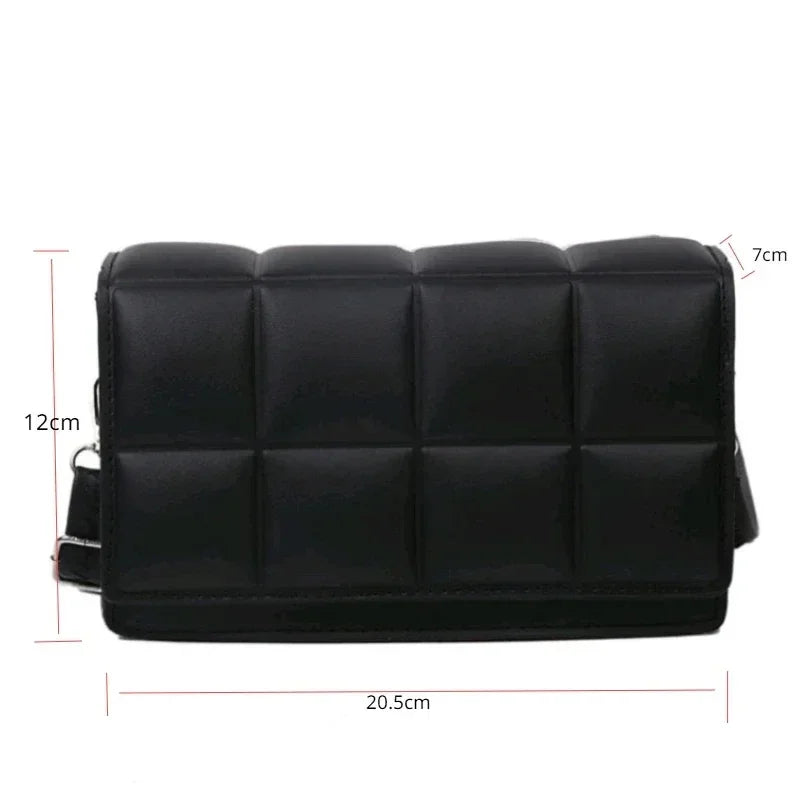 Rilibegan Damen Schultertasche aus PU-Leder – Kleine Crossbody Handtasche mit Griff im klassischen Trend-Design